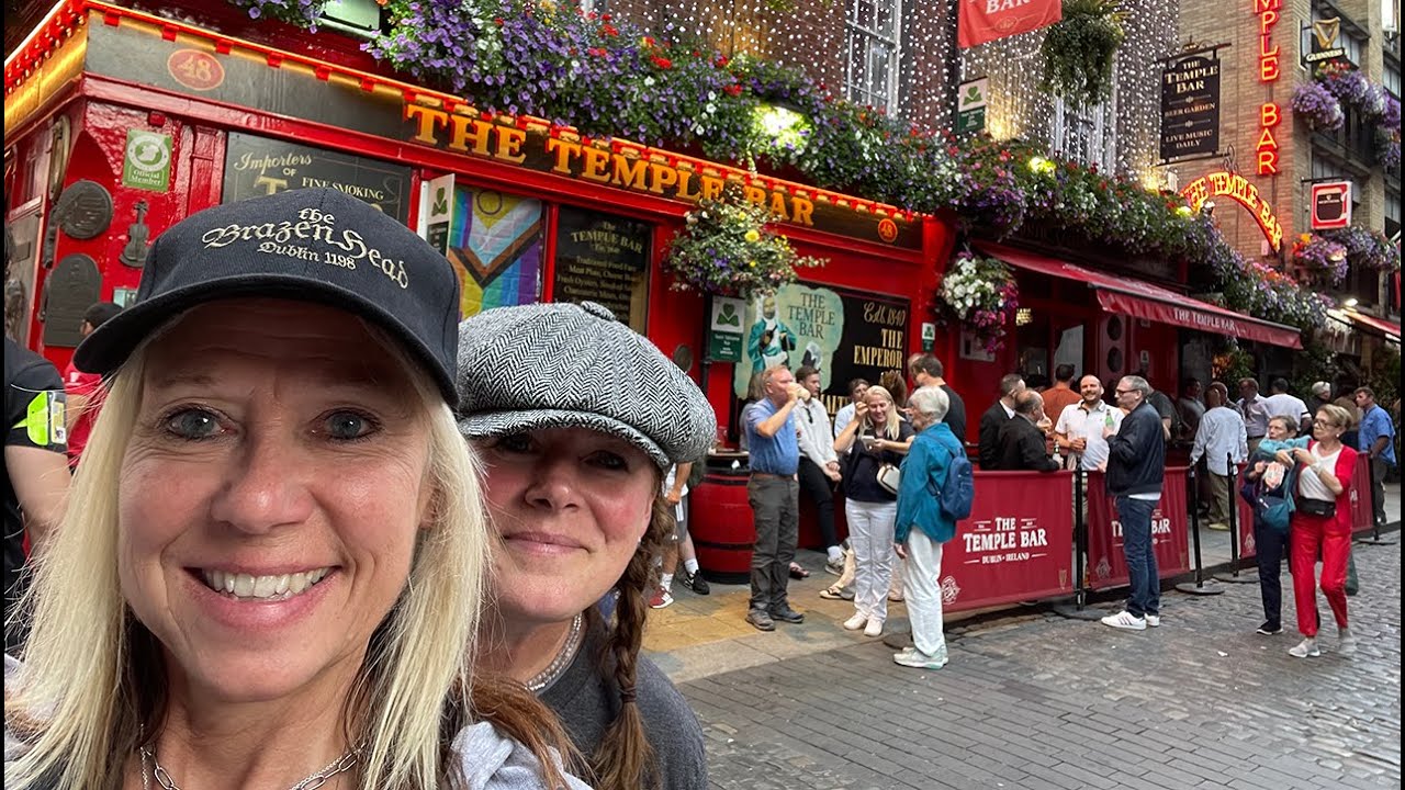 Dublin, just a tiny bit that Melinda and Lisa could fit in on the way home from Scotland.