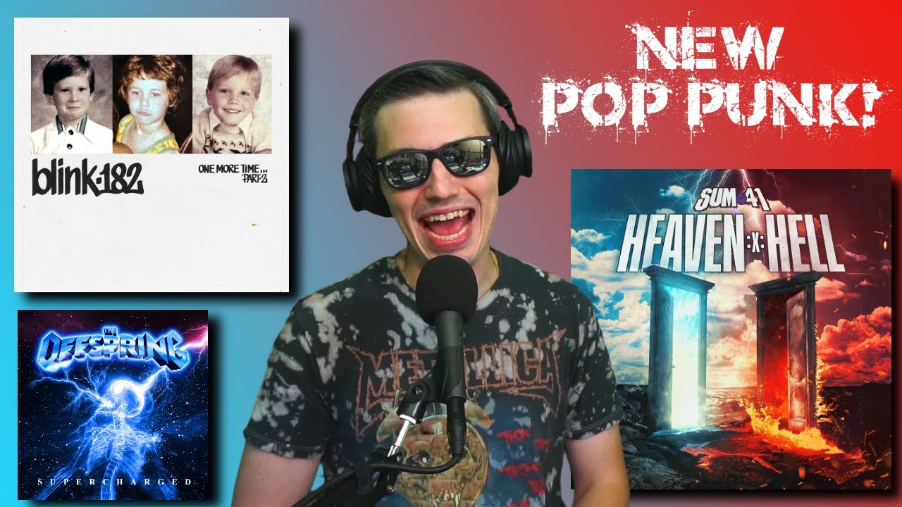 Reacting to NEW Blink 182 and SUM 41!! One More Time pt.2 and Heaven x Hell!