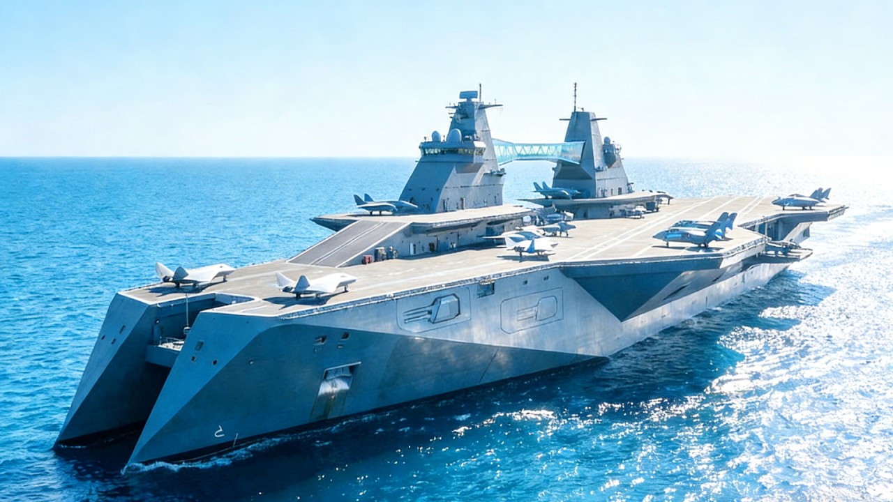 Introducing the U.S. Navy’s Newest Next-Gen Supercarrier!