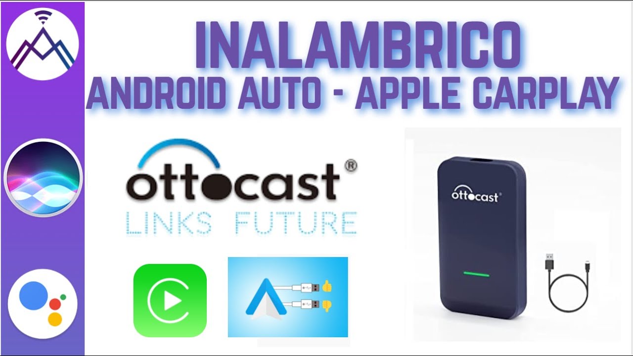 INALAMBRICO  Android Auto y  Apple CarPlay