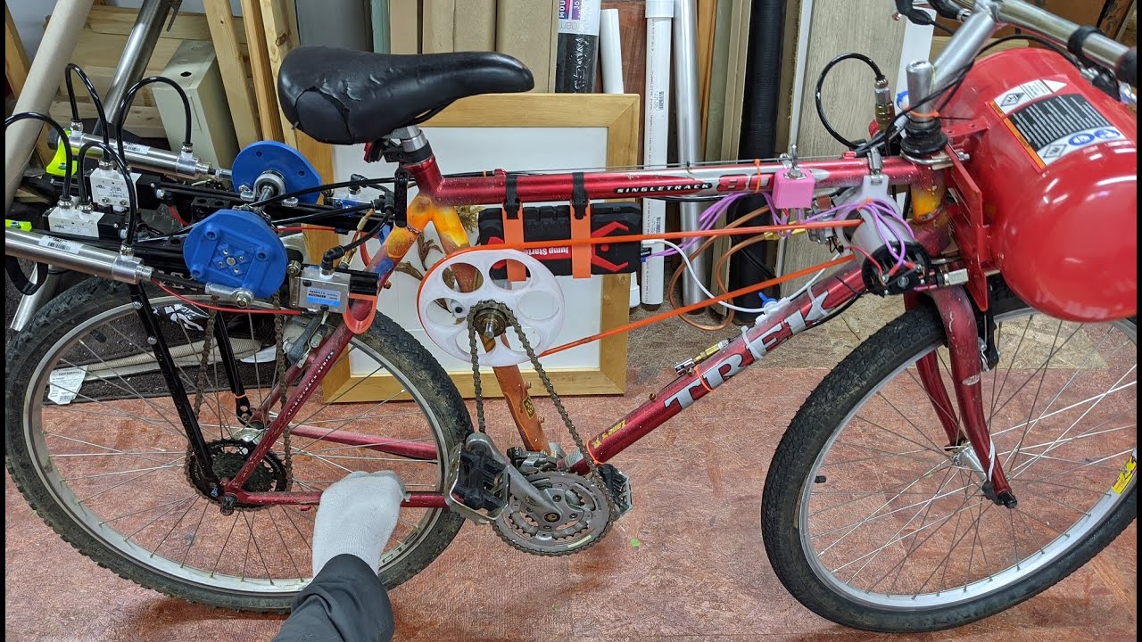 Pneumatic Bike - Mechanical Overview