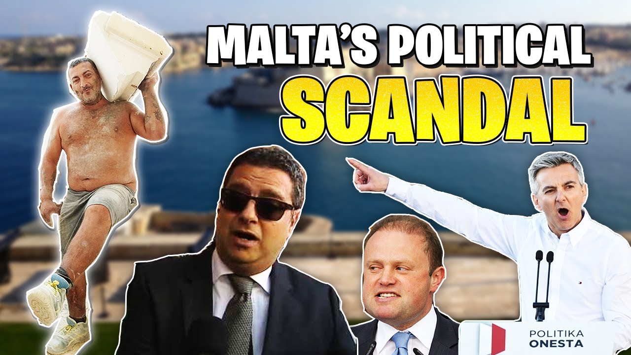Malta's Political Scandal! (Funny Moments)