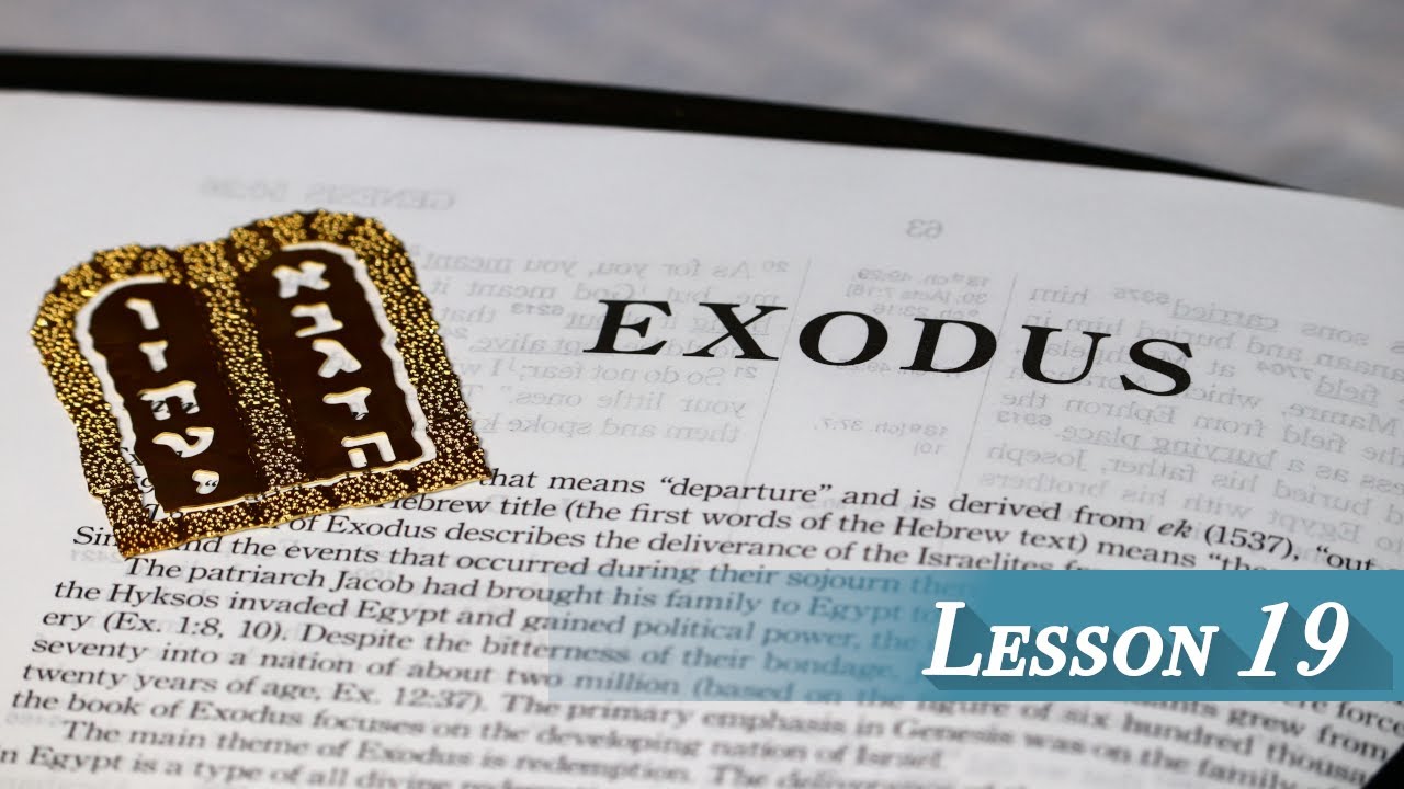 Lesson 19 - Exodus 20 Cont. 2