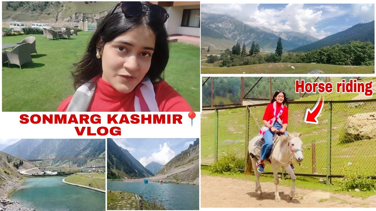 Kashmir Sonmarg Vlog 📍 | Horse Riding | Food | E - 8 #kashmir #vlog #viral