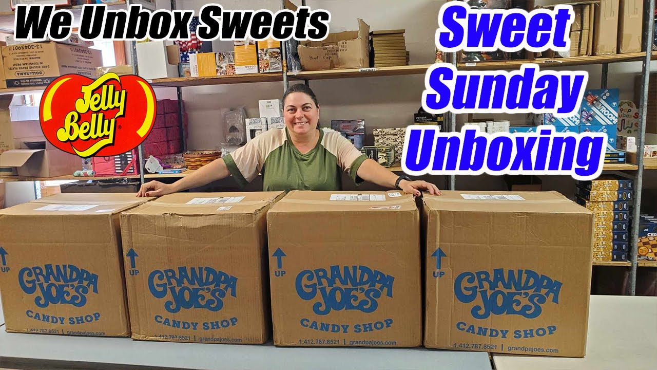 Sweet Sunday unboxing Fudge, Espresso, Jelly bellies and more!