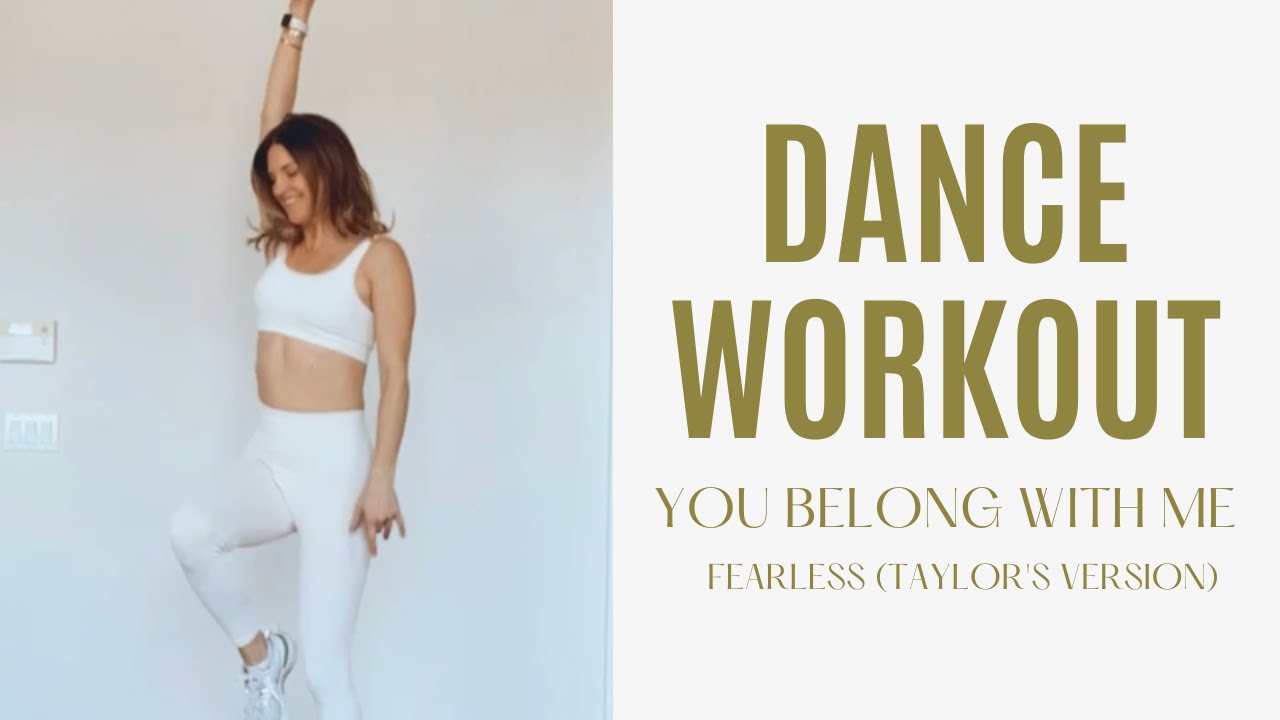 Taylor Swift Dance Cardio Workout | YOU BELONG WITH ME (No Equipment)