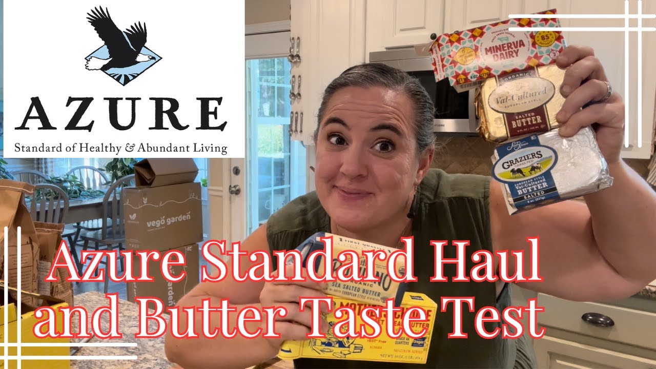 Azure butter taste test and our October haul! What is your favorite Azure Butter?