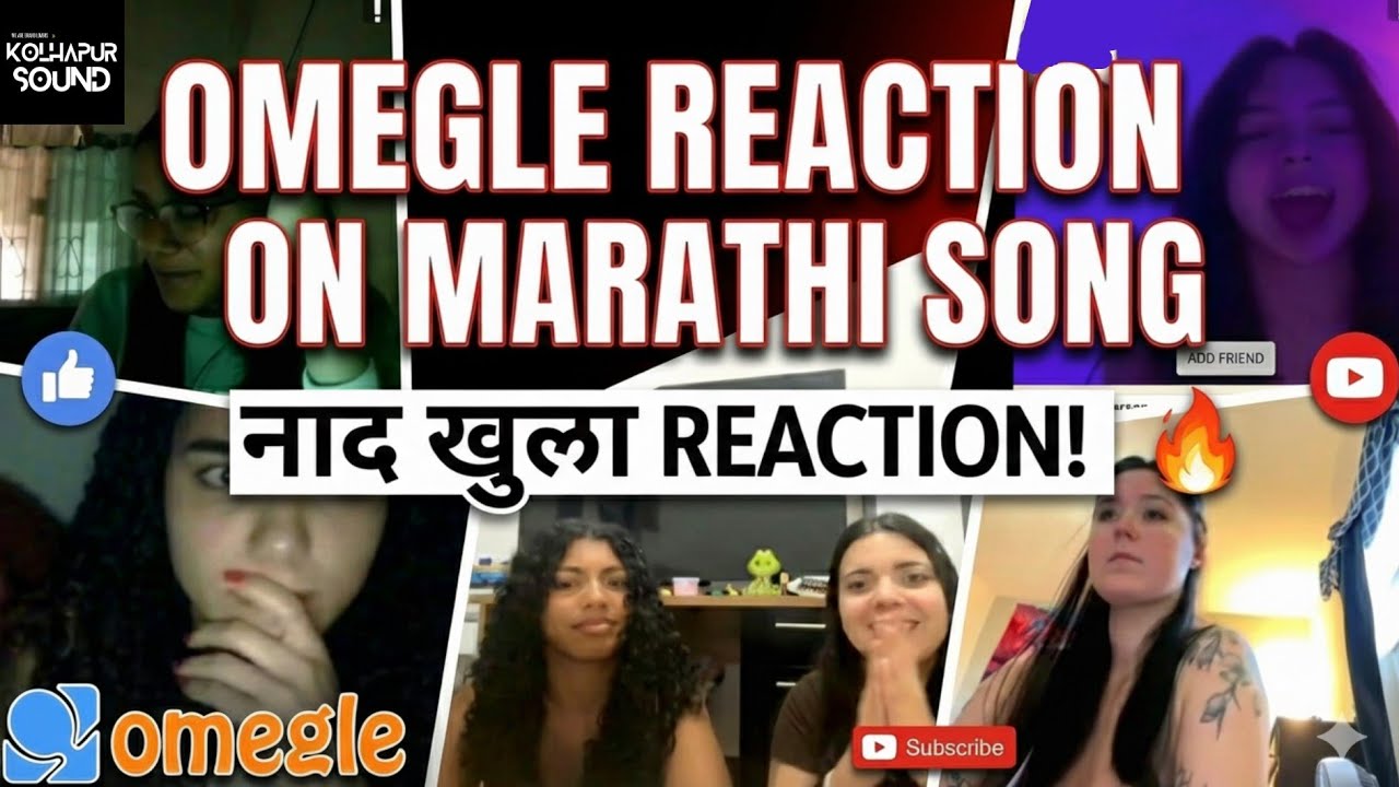 🔥 Foreigners React to Marathi Songs on Omegle 😱 | Crazy Reactions ( Comment for Part-2 )