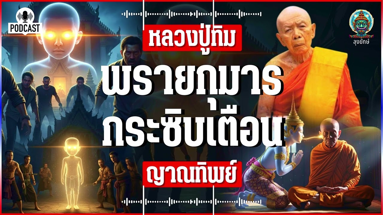 หลวงปู่ทิม เรื่องจริงที่ระยอง ผีพรายกุมารกระซิบเตือน...แผนลอบทำร้าย | ลุงยักษ์