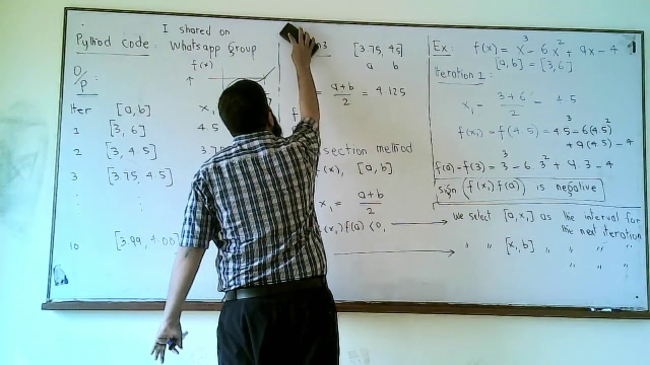 NA-1 | Bisection | Regula Falsi | Newton Rafson's Methods | Numerical Analysis | Iterative Methods