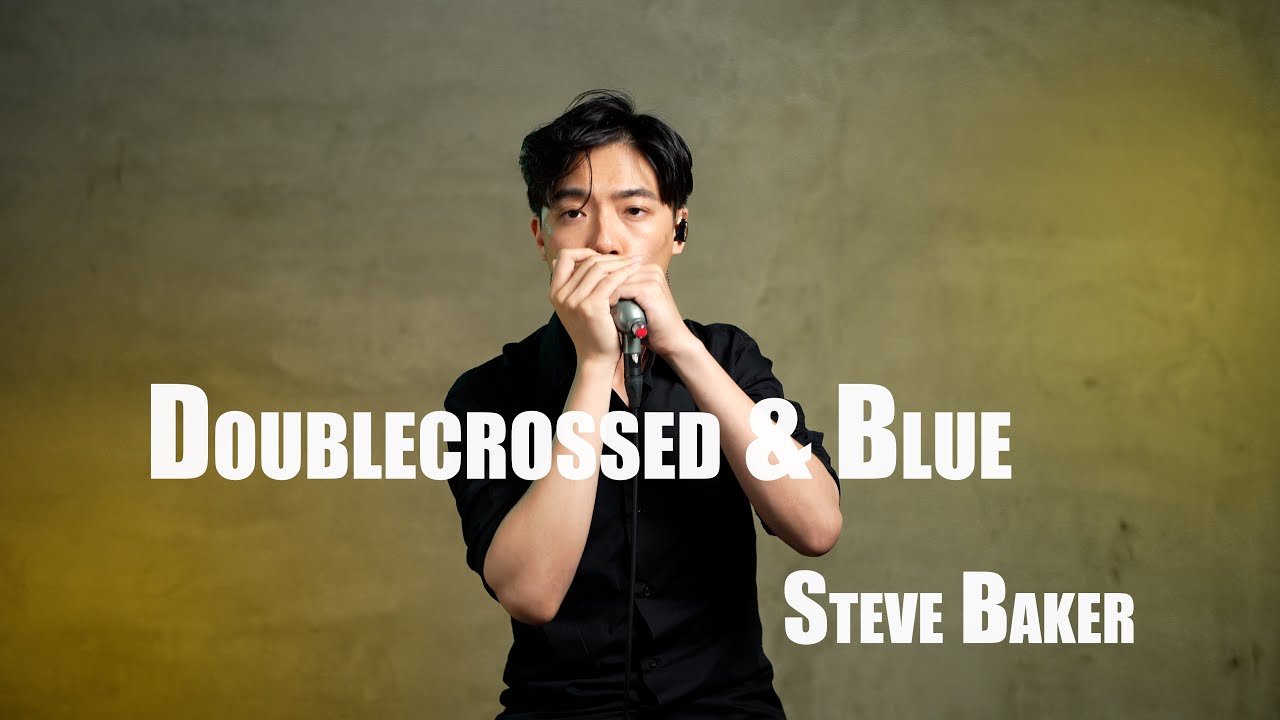 Doublecrossed & Blue - Steve Baker #blues #music  #harmonica