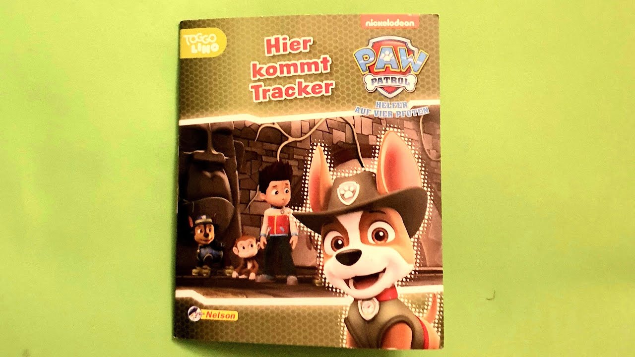 PAW PATROL- Hier kommt Tracker- Lesung