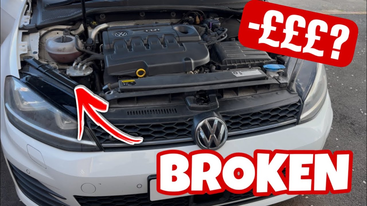 HOW TO FIX BROKEN BONNET CATCH | VW Golf Mk7