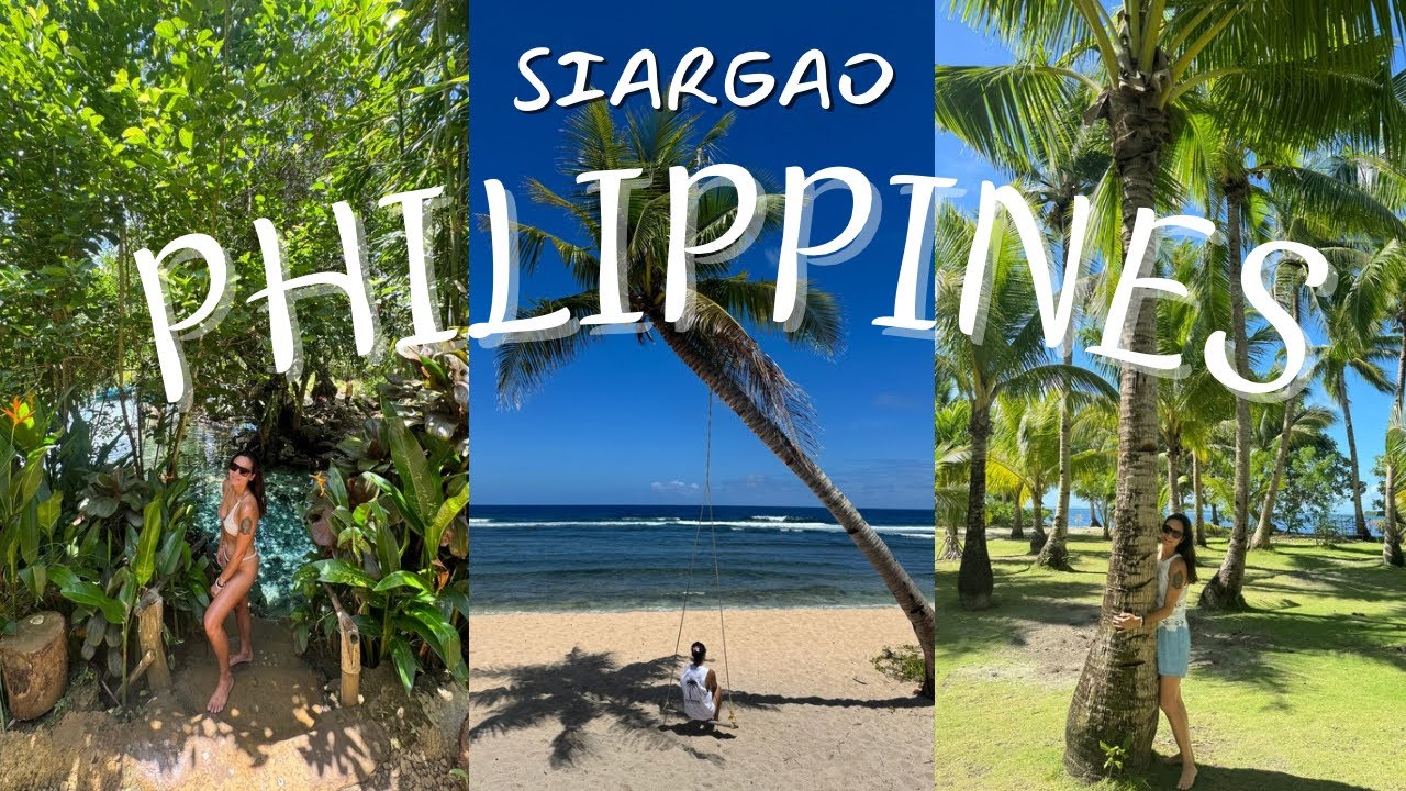 SIARGAO,ISLA BONITA✨.VIAJE A PHILIPPINES🇵🇭🌴 (ABRIL 2024) #VLOG 2