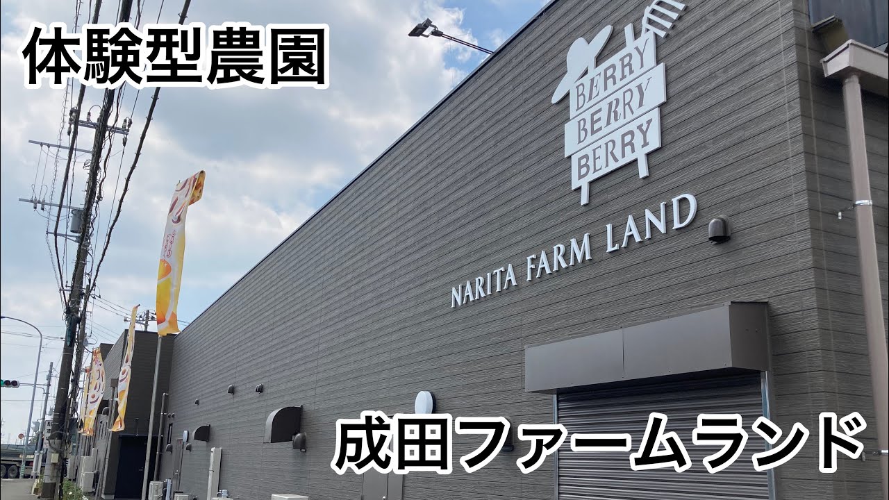 千葉県　成田ファームランド　体験型農園に行ってきました