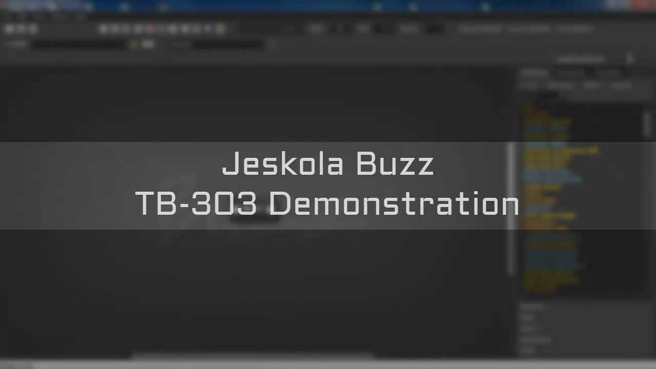 Jeskola Buzz TB-303 Demonstration