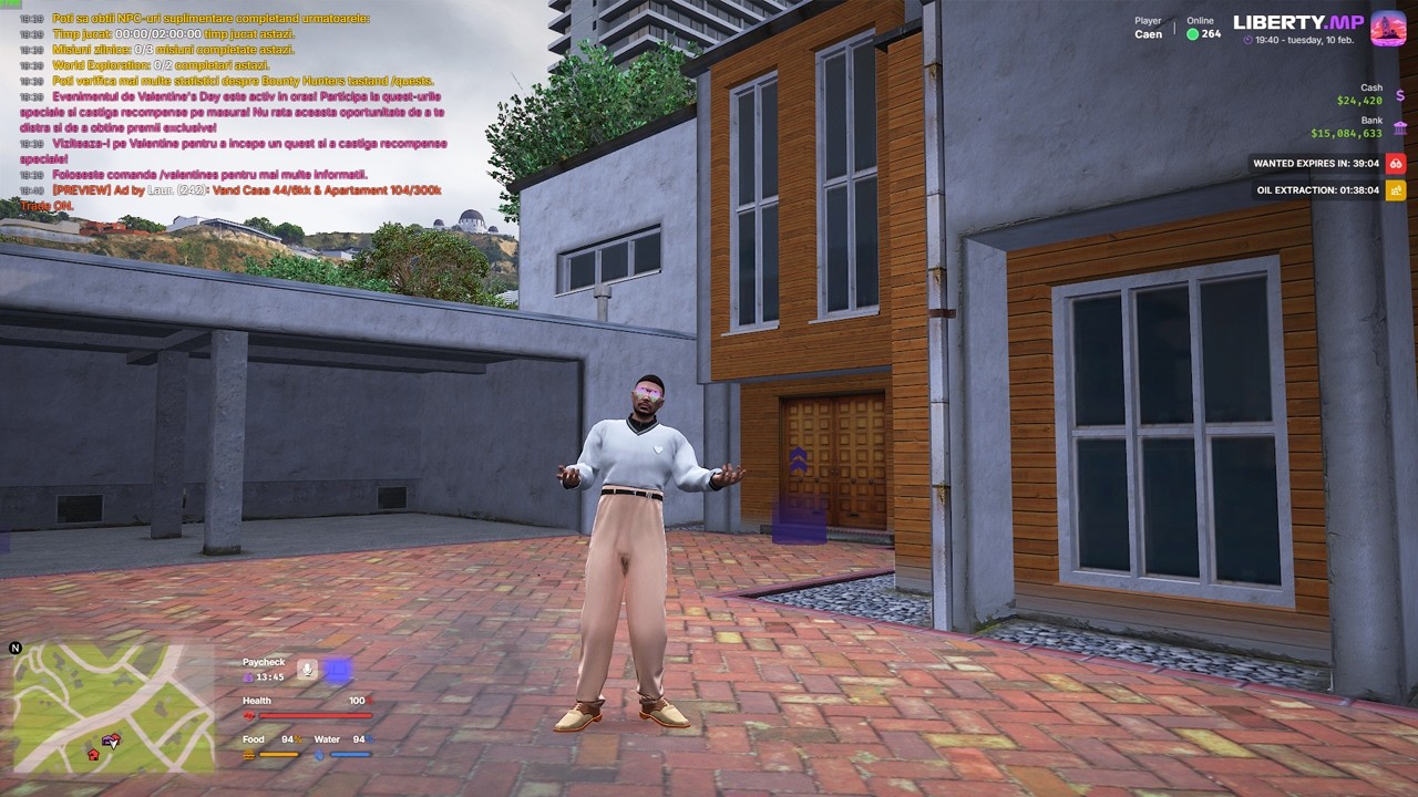 live cu gta si stock la valentini pentru baietii cuminti