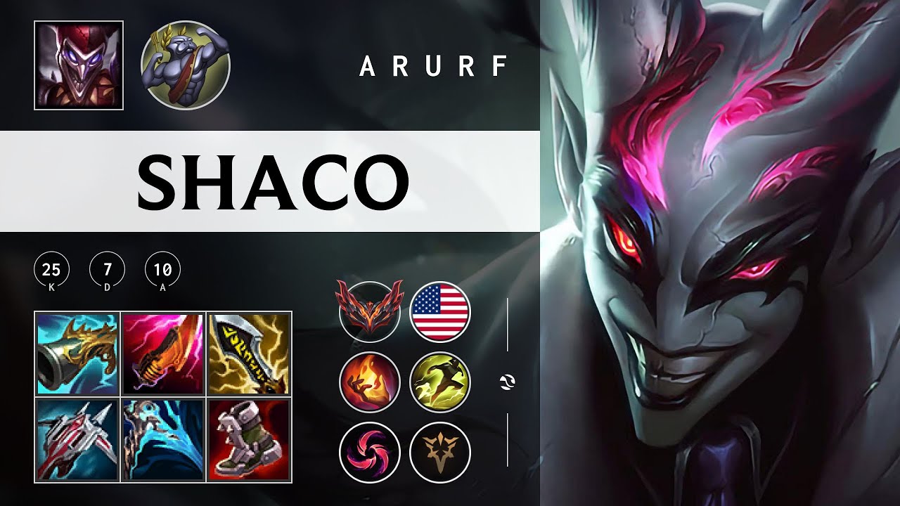 Shaco ARURF - NA Grandmaster Patch 26.02