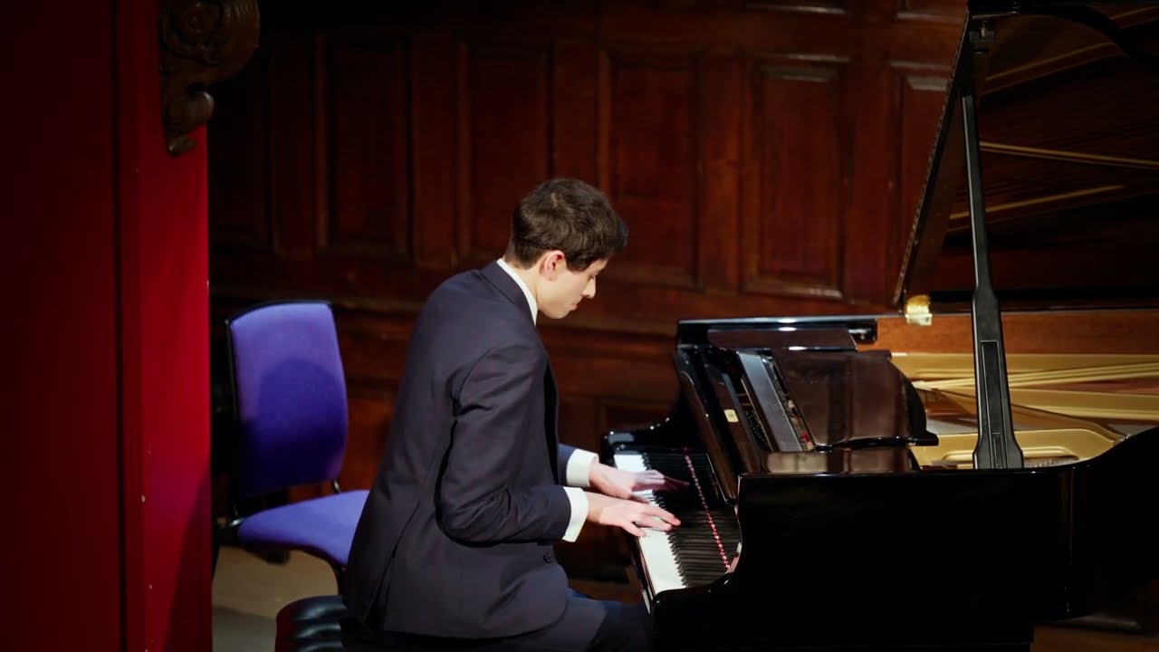 Playing Liebestraum No. 3 at School Competition
