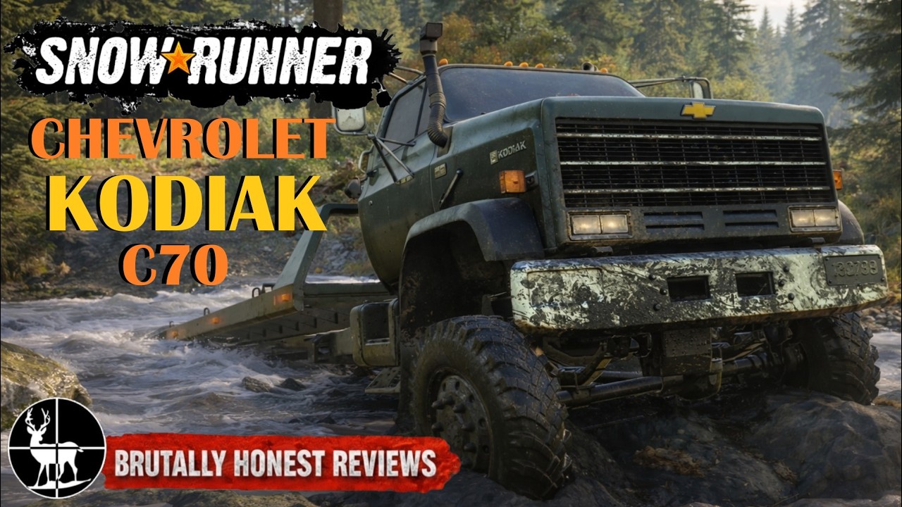 Chevrolet Kodiak C70 &mdash; недооцененный или просто средний? | Честный обзор | SnowRunner
