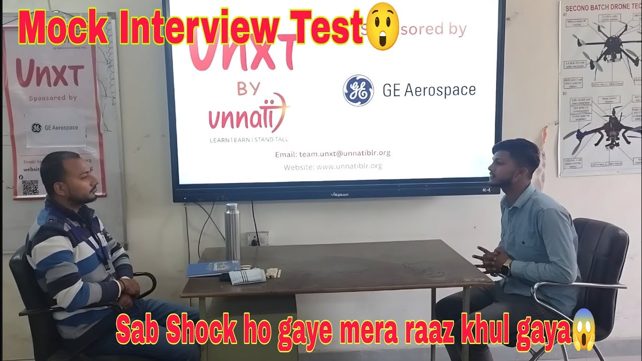 Unnati Class Me Mock Interview Test 😄 Sab Shock Ho Gaye