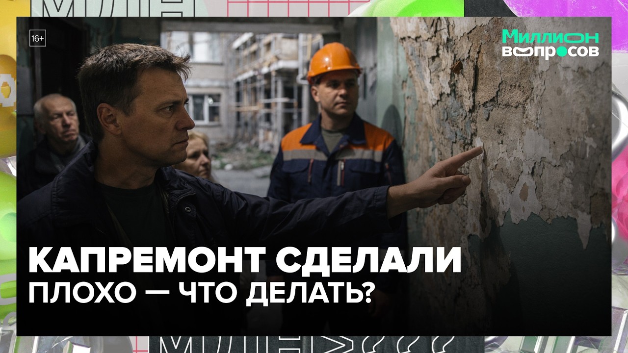Что делать, если капремонт сделали плохо — Москва 24
