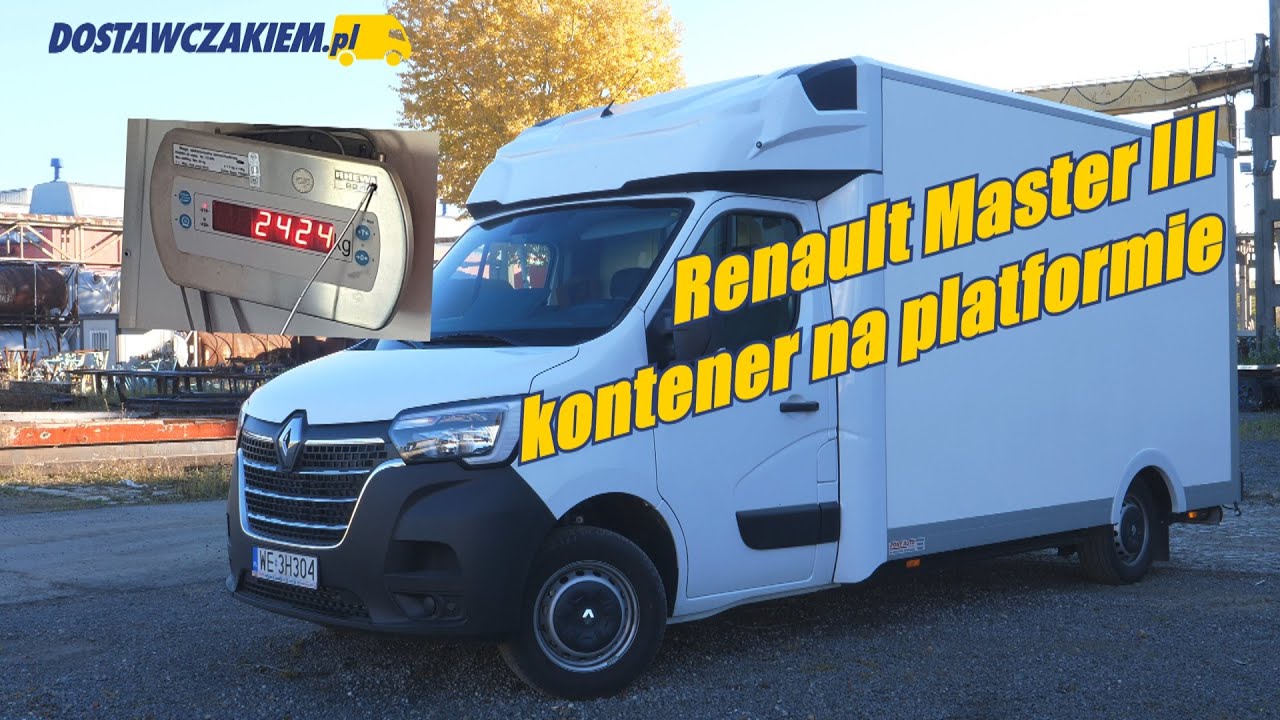 Test: Renault Master III – kontener na platformie z rampą