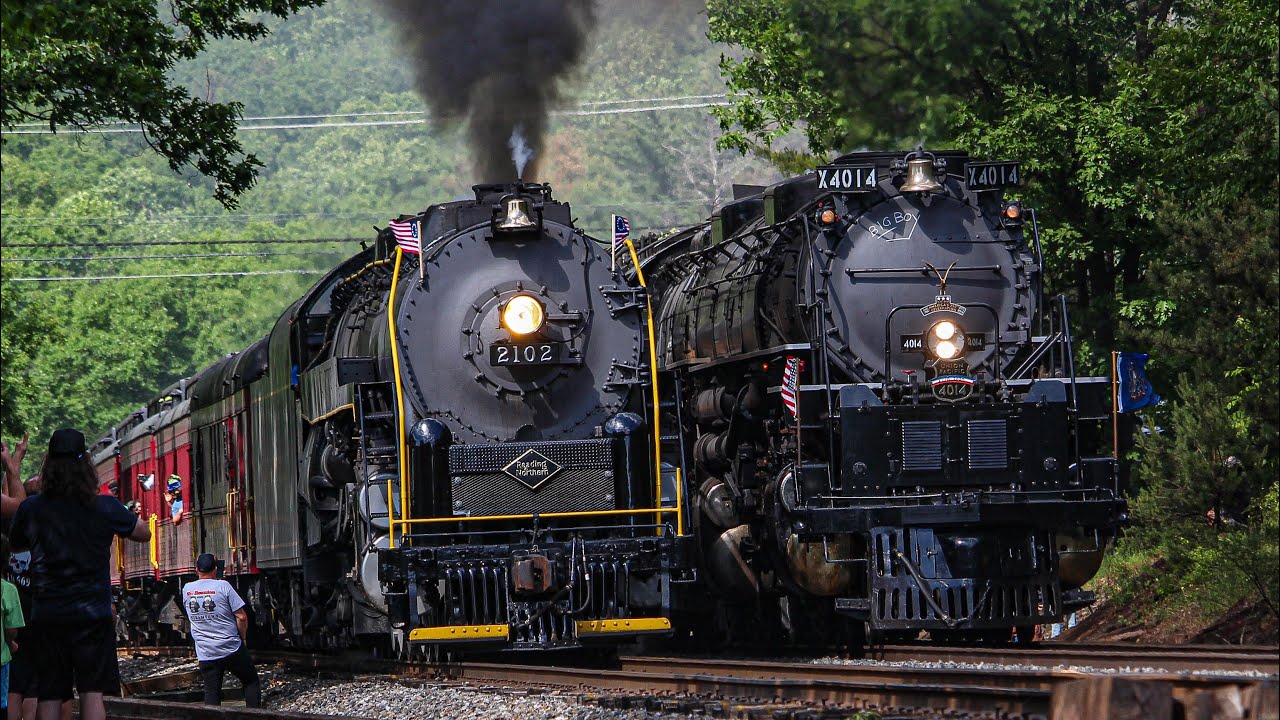 Big Boy 4014 and Reading 2102: The Semiquincentennial Steam Celebration