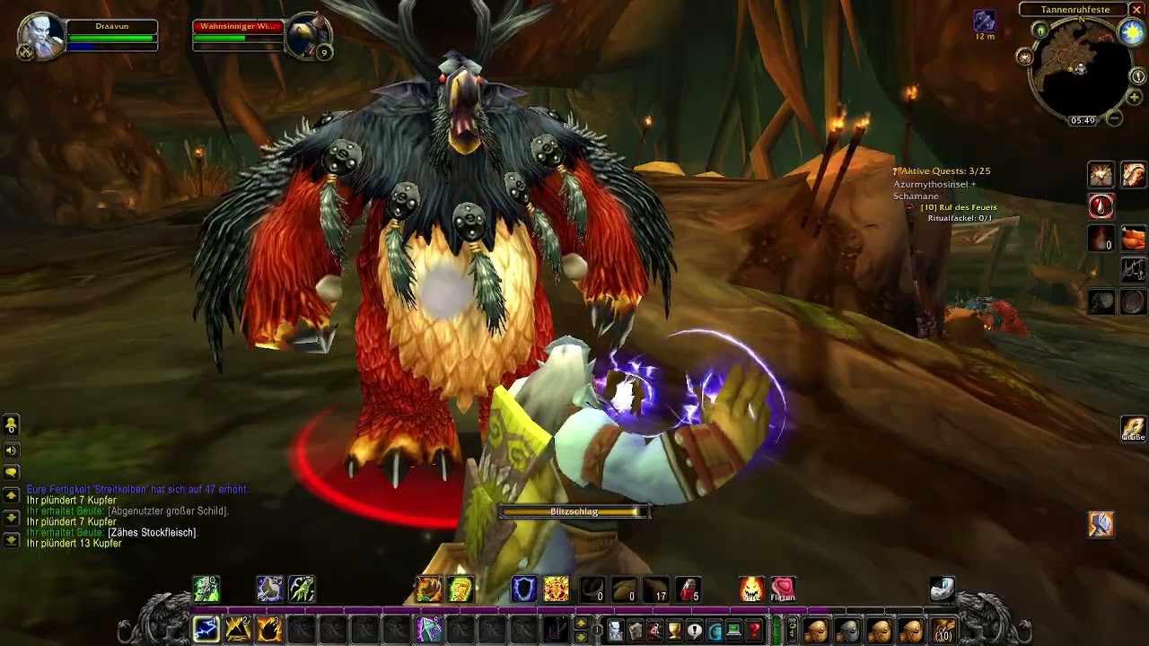 World of Warcraft Burning Crusade Classic / Quest : Ruf des Feuers 2