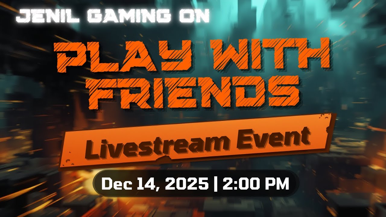 Live Gaming Session With Friends | JENIL GAMING ON