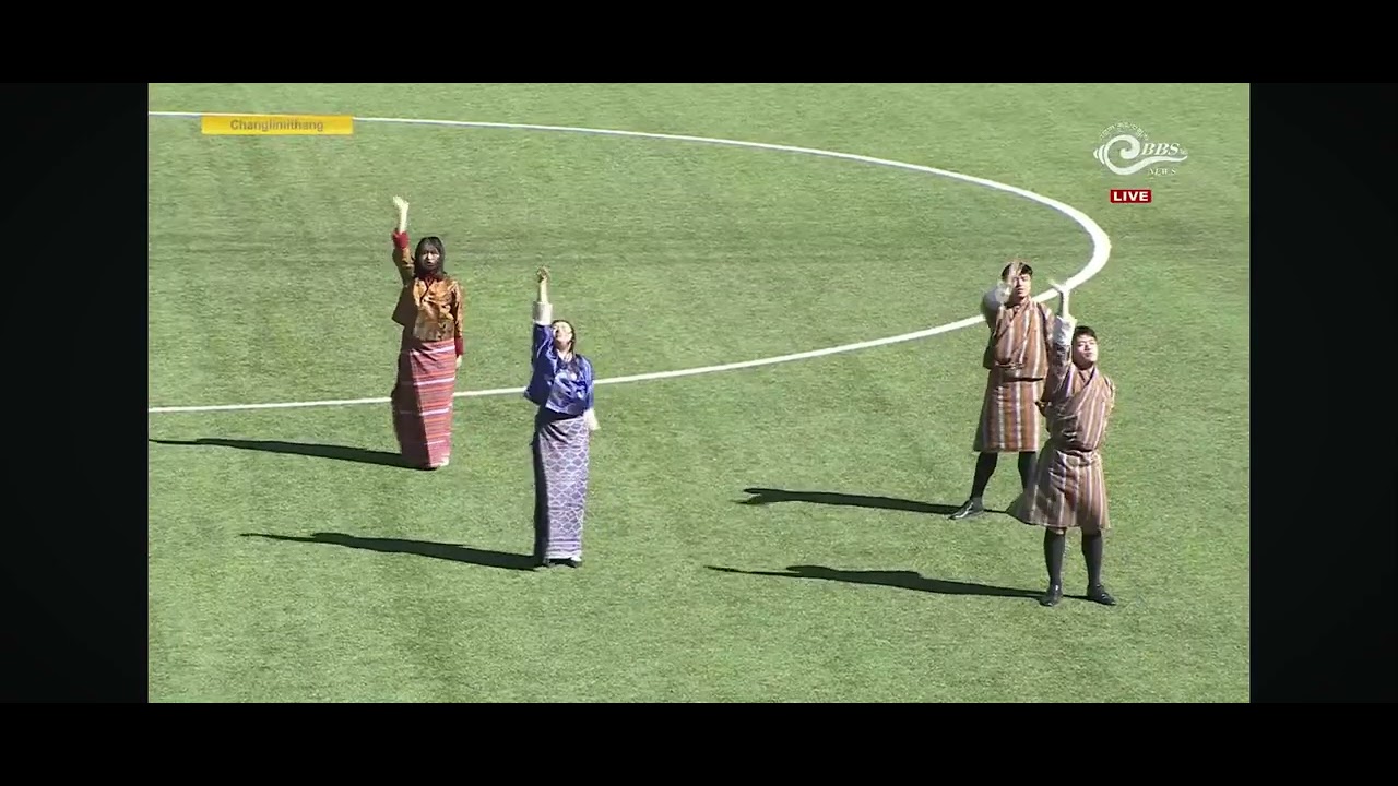Moenlam dance by creative community ( desuups, RTC and Bhutan films association) 