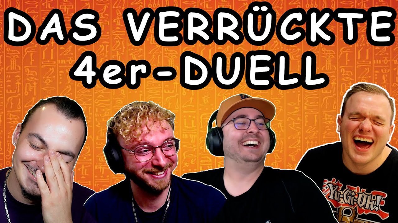 Yu-Gi-Oh! verrückte Cross Duel! @Julioh vs. @CK-Phoenix vs. @CardJournalist vs. Schattenspieler!