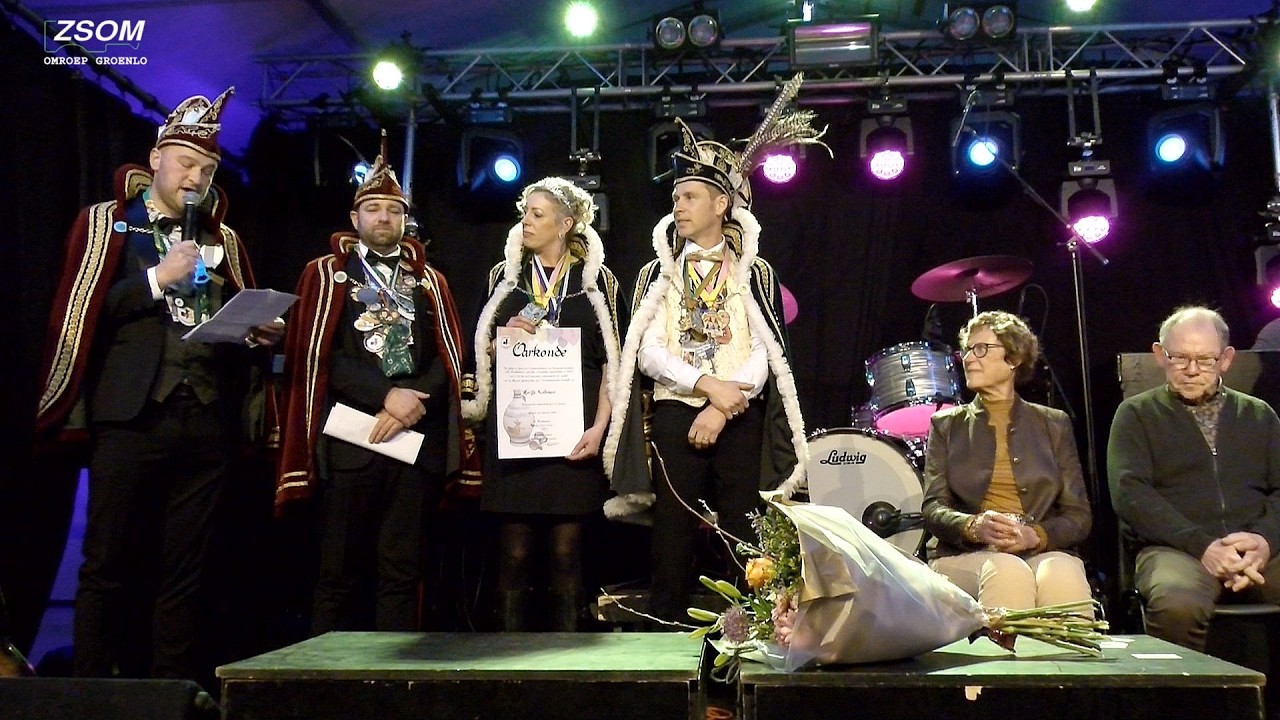 Uitreiking het Kruukske van verdienste Harreveld (2026)