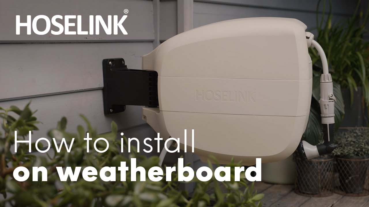 How to install the Evolve&trade; Retractable Reel on Weatherboard
