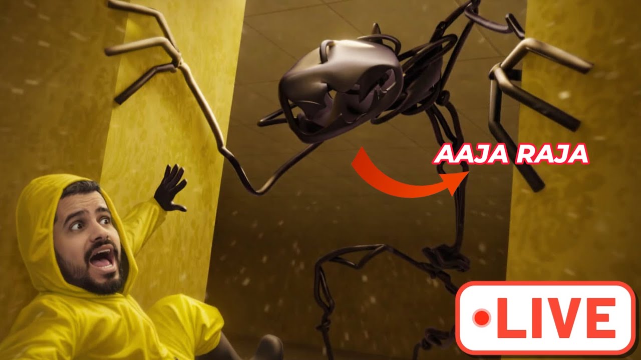 RUNNING, HIDING & ESCAPING THE BACKROOMS  😱| HINDI COMMENTRY