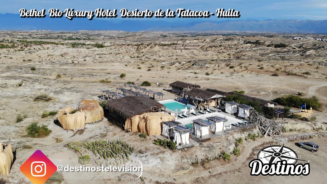 Bethel bio luxury hotel en medio del #desiertodelatatacoa en #villavieja #HUILA #COLOMBIA