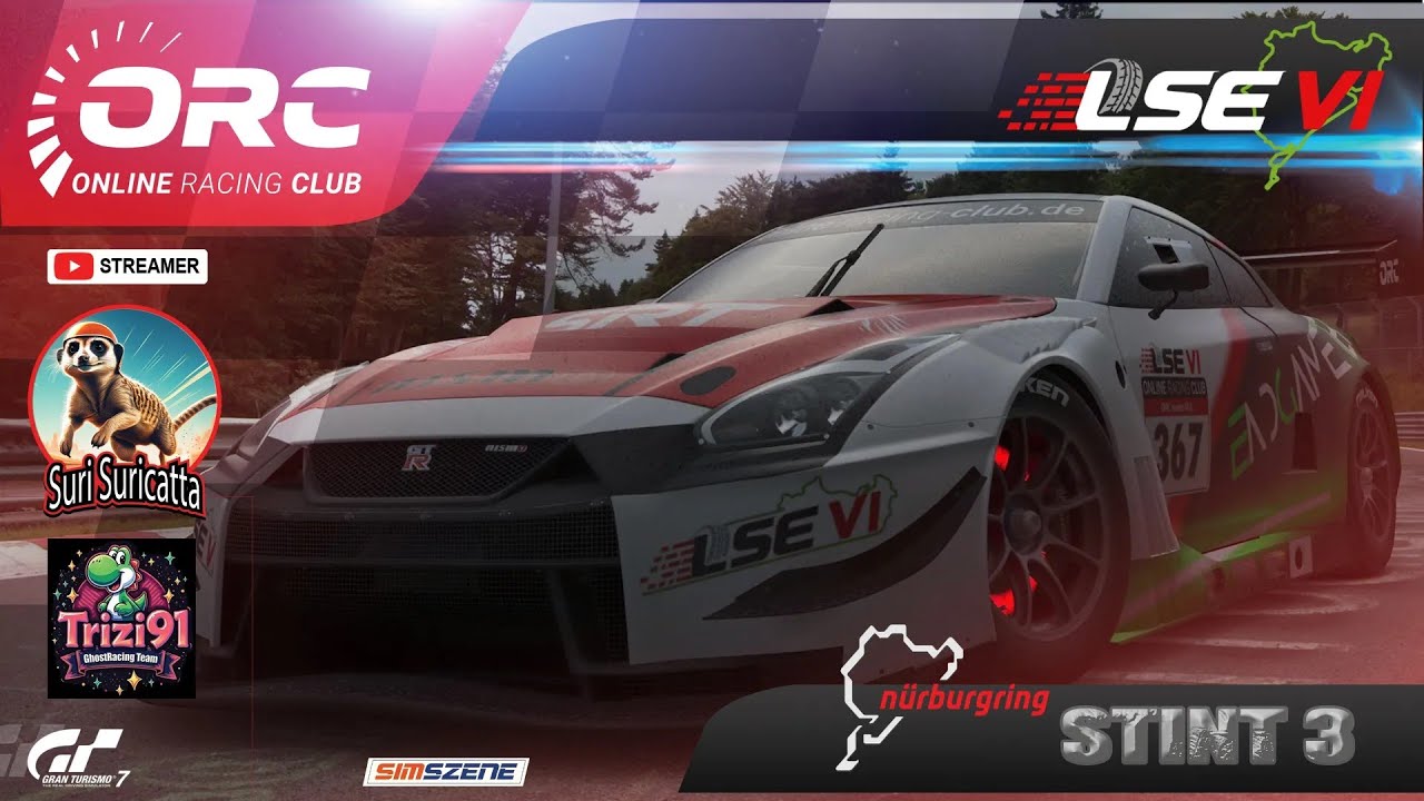 ORC | GT7 | LSE 6 |Sonntag |Stint 3|Gr.3 | 24h Nürburgring