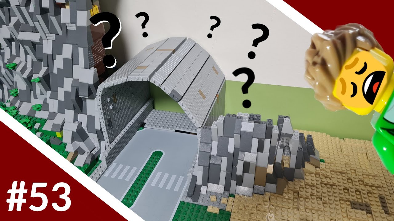 Kritisch...😲 | LEGO TUNNEL durch den LEGO BERG bauen🤔