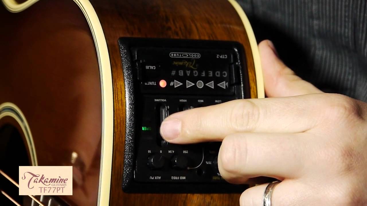 Takamine TF77-PT demo featuring Lance Allen