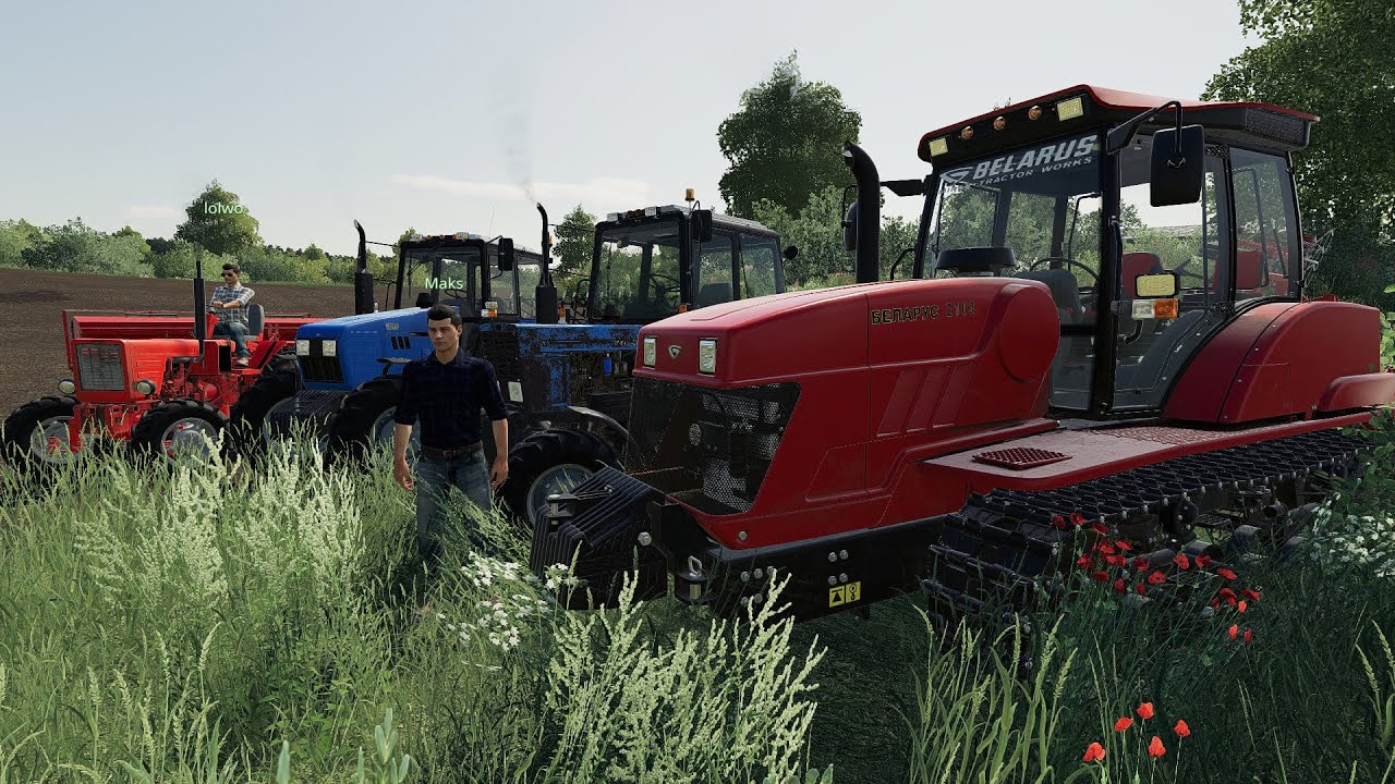 ОЧЕНЬ ТЯЖЁЛАЯ ПОСЕВНАЯ! ЯРИК ЧУТЬ НЕ УТОПИЛ МОЙ ТРАКТОР! FARMING SIMULATOR 19