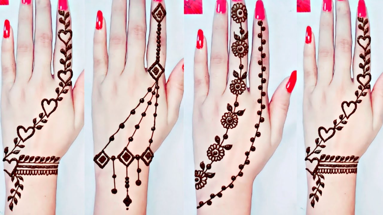 🔥Simple And Easy Mehndi Designs || MEHNDI DESIGNS || DOLLYARTS || 2020 mehndi Designs ||