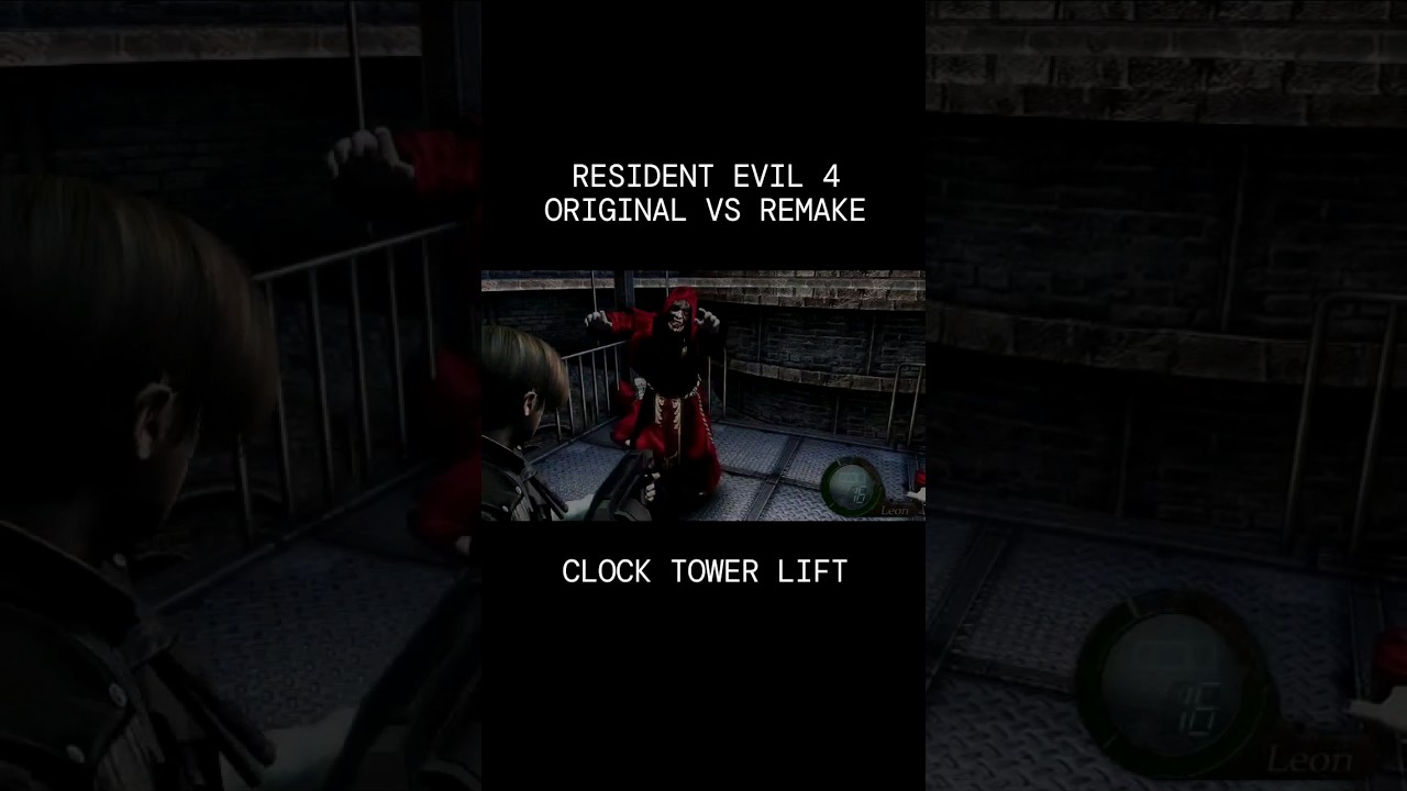 Clock Tower Lift - Original vs Remake