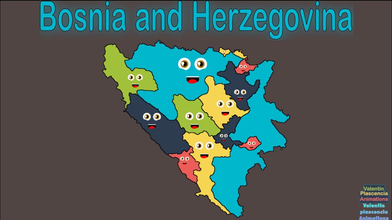 Bosnia and Herzegovina Geography (AUDIO BY @galiciaballmapping_319)