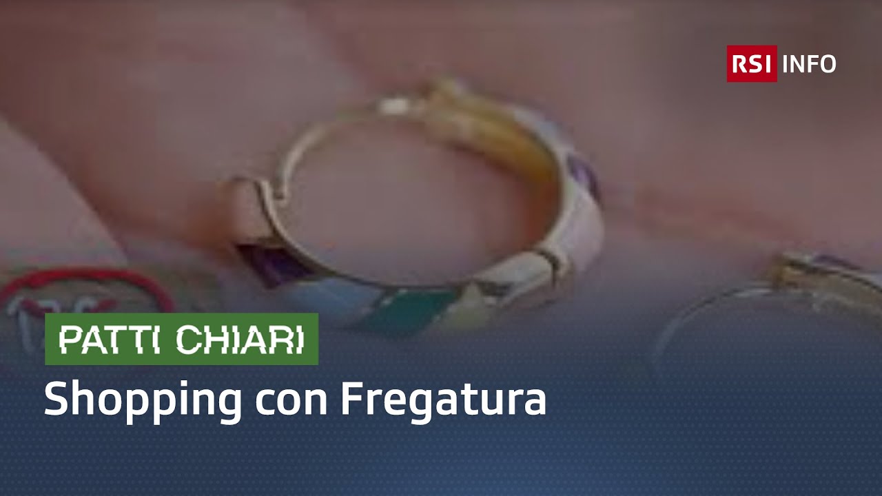 Shopping con Fregatura | Patti Chiari | RSI Info