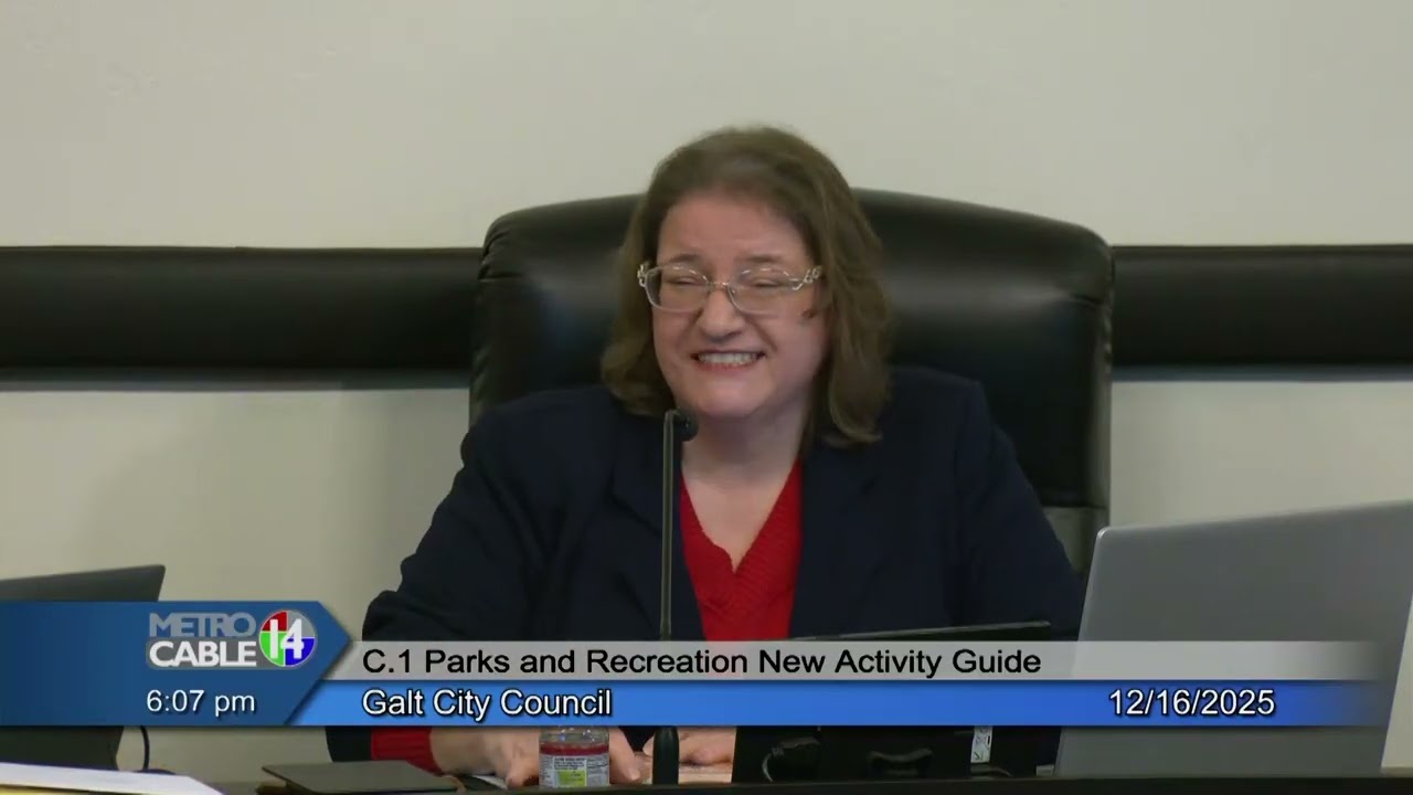 Galt City Council - December 16, 2025