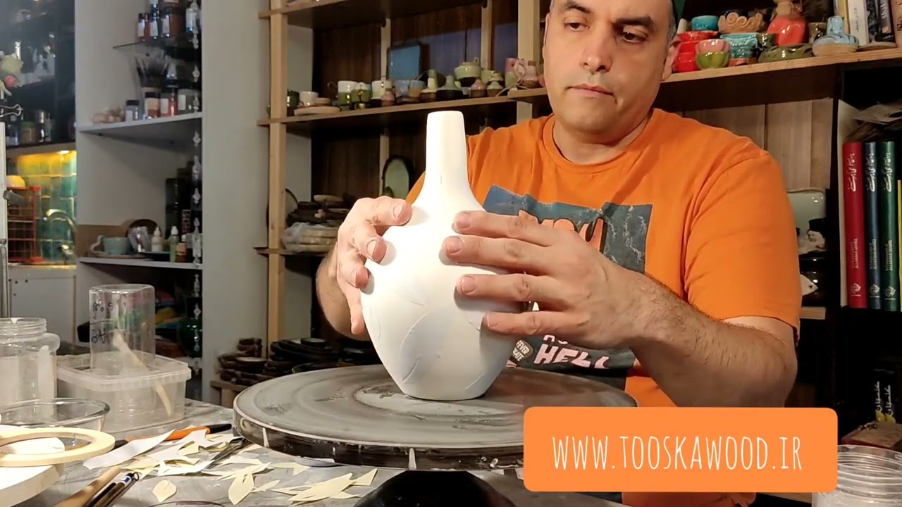 استفاده از لعاب براشینگ بنفش مات