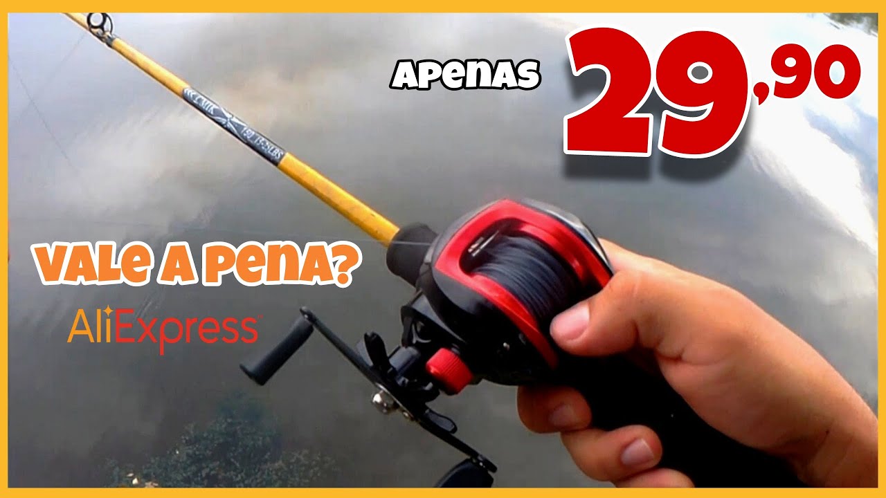 APENAS 29,90 A CARRETILHA MAIS BARATA DO ALIEXPRESS - review meredith