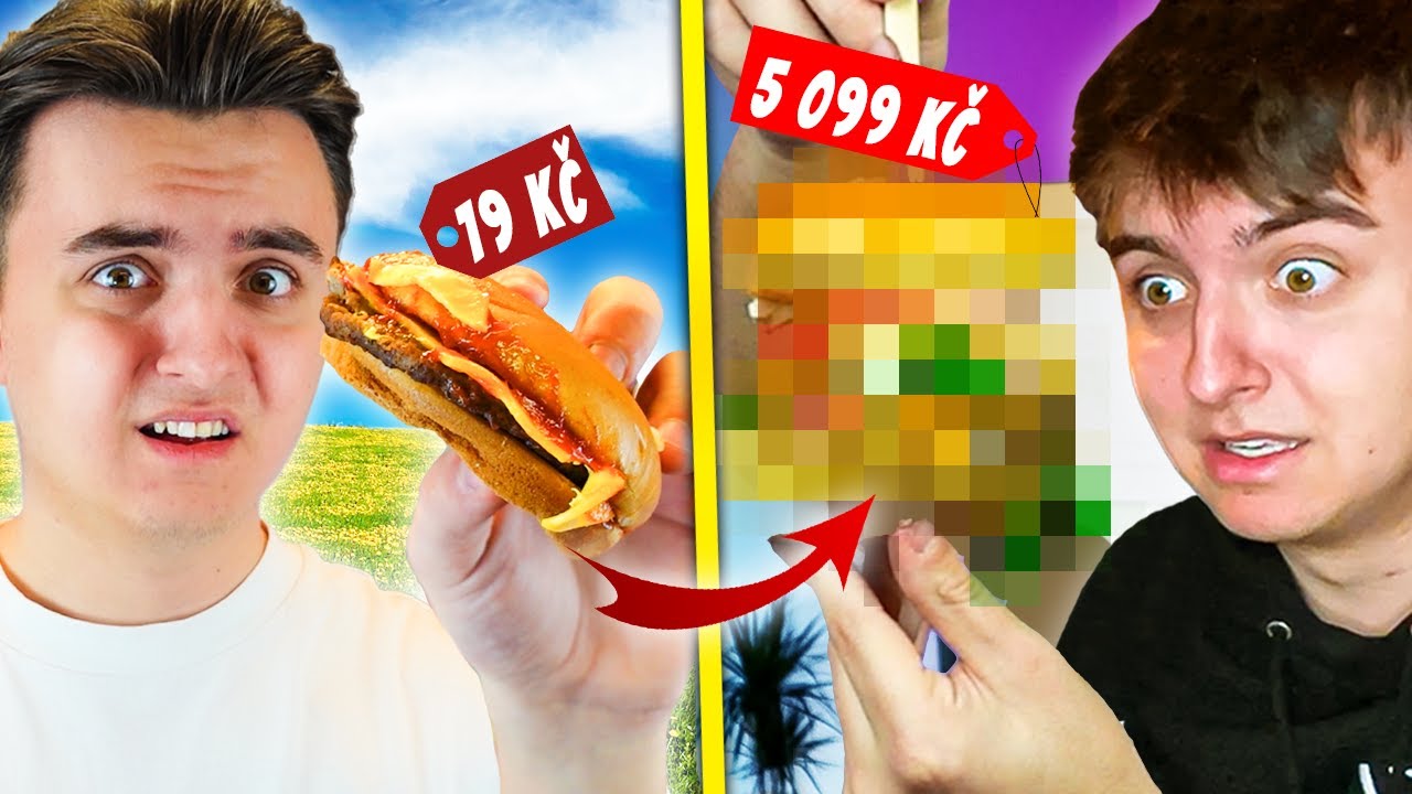 Nejlevnější vs. Nejdražší! Co Chutná lépe?