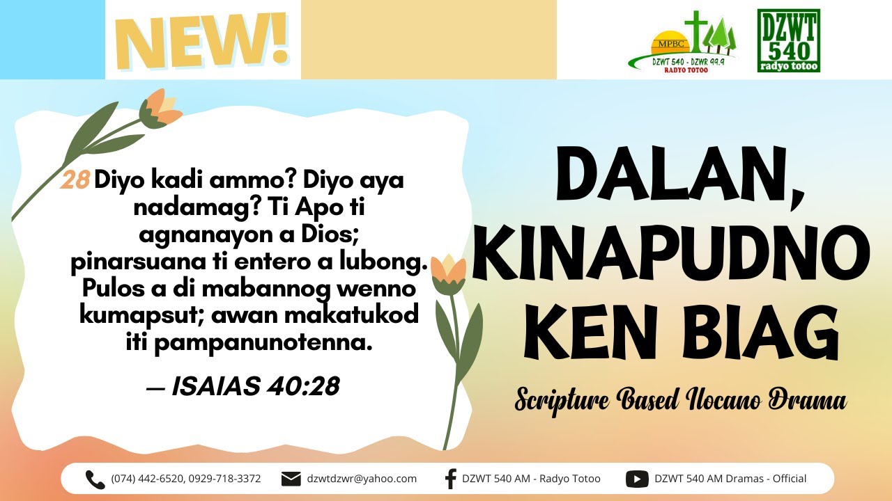 Dalan, Kinapudno ken Biag - January 7, 2026 #DZWTDramasOfficial