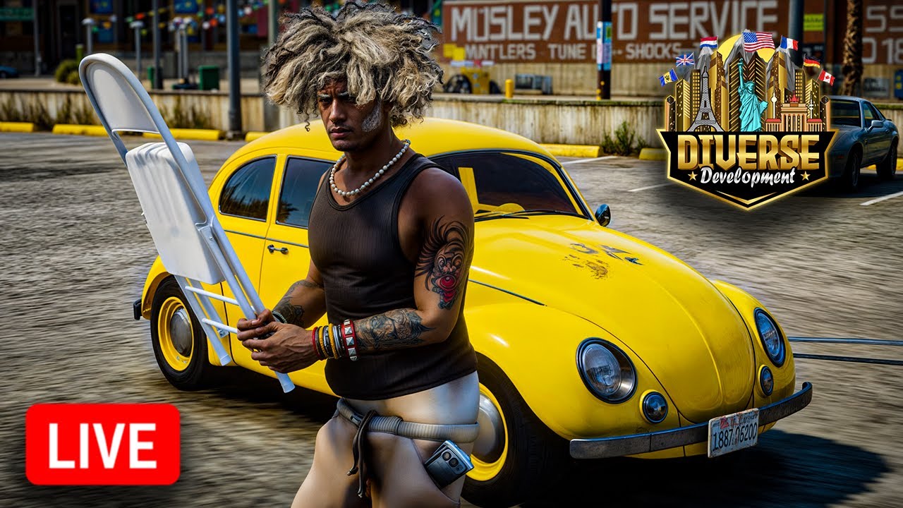 🔴LIVE -  Diverse Roleplay V4 Alpha Testing